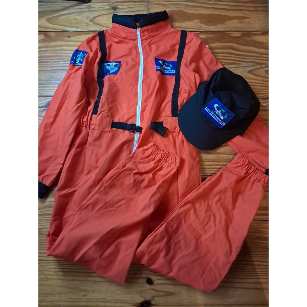 NASA Kids' Flight Suit Costume Size 8-10 Space Astronaut  for Halloween 5c